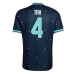 Maillot de foot Allemagne Jonathan Tah #4 Extérieur vêtements Monde 2026 Manches Courtes